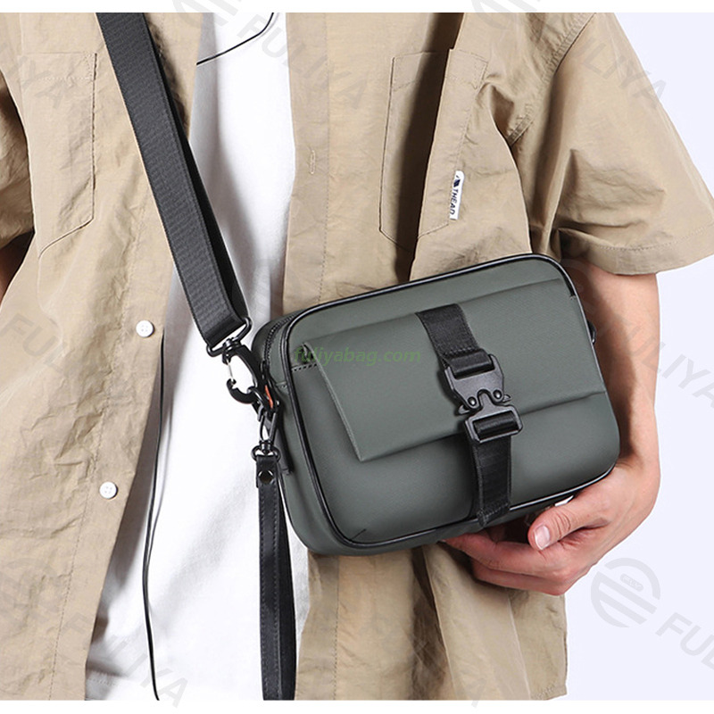 Customization New Casual High-End Large Capacity Shoulder Men's Bag Multifunctional Crossbody Shoulder Bags