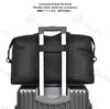 Unisex Large Capacity Portable Luggage Trolley Sleeve Duffel Bag Waterproof Outdoor Fitness Sports Travel Business Bag