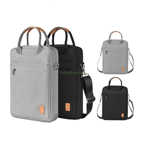 Custom Logo Waterproof Crossbody Shoulder Bag Unisex Notebook Handbag Briefcase Tablet Tote Laptop Sleeve Bag