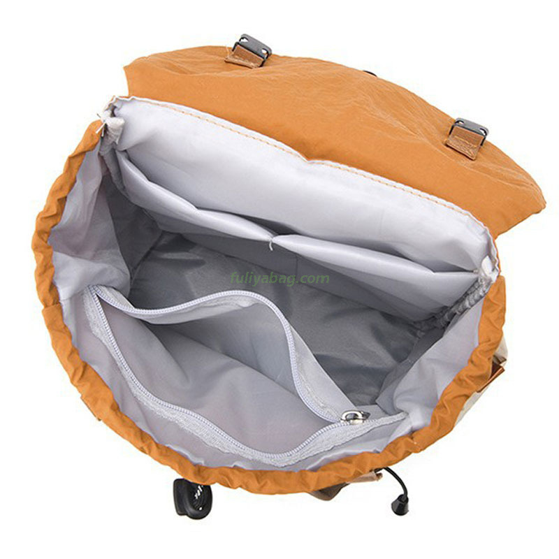 Wholesale Daily Travel Casual Custom Logo School Kids Backpack Bag Lightweight Students Drawstring Backpack for Teenager