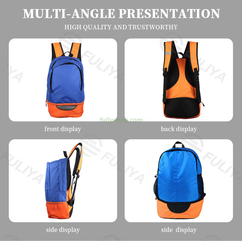 Wholesale Custom Team Training Bags High School Casual Sports Backpacks Gym Multi Space Men Ball Football Soccer Bags