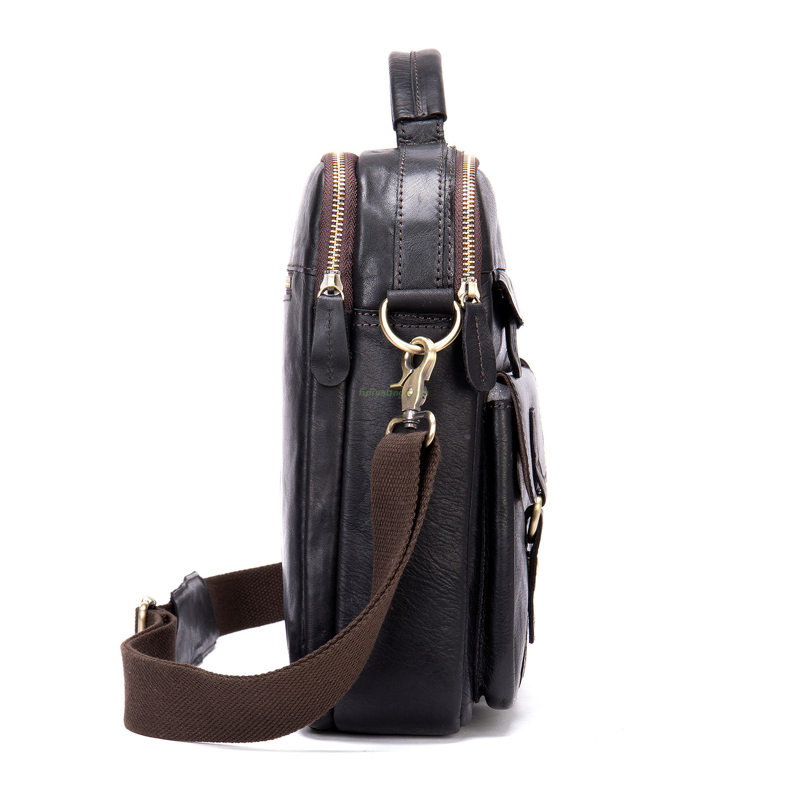Luxury Vintage Leather Retro Handbags Casual Business Office Laptop Shoulder Bag Men’s Messenger Bags Briefcase