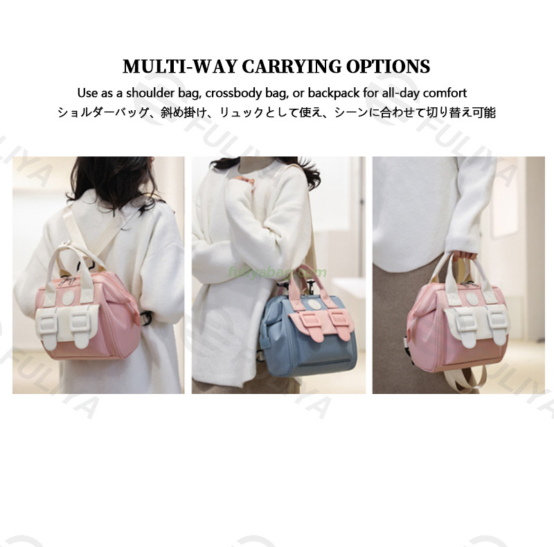Wholesale Large Capacity Travel Outing Mommy Daypack Maternity Tote Handbag Mom Diaper Backpack for Baby Stroller