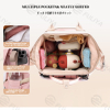 BSCI Factory Multifunctional Waterproof Convertible Nappy Baby Care Bag Mommy Backpack With Changing Station