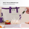 Reusable Adults Men Women Lunch Box Waterproof Crossbody Tote Insulated Cooler Bag Portable Storage Bag for Mothers