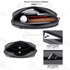 Wholesale Men Tote Handbags Casual Woven Single Shoulder Crossbody Bag Business Men Messenger Chest Bag