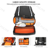Custom Waterproof Multi-layer Black Packsack Surfing Backpack Hiking Laptop Bagpack Backwoods Sports Travel Backpacks