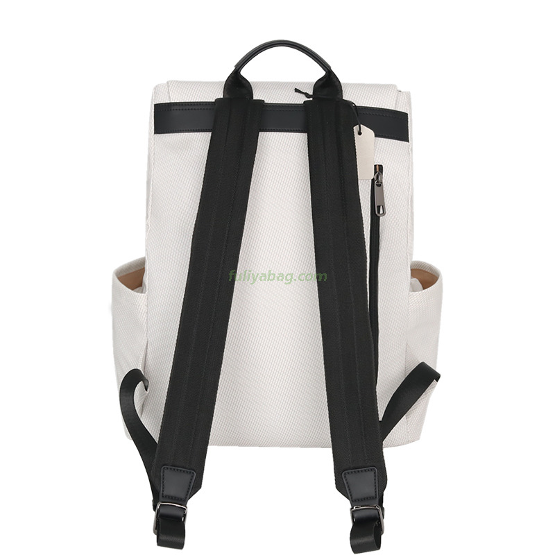 Customized Backpack Simple Fashionable Casual College Middle School Style Zipper Student Waterproof Backpack