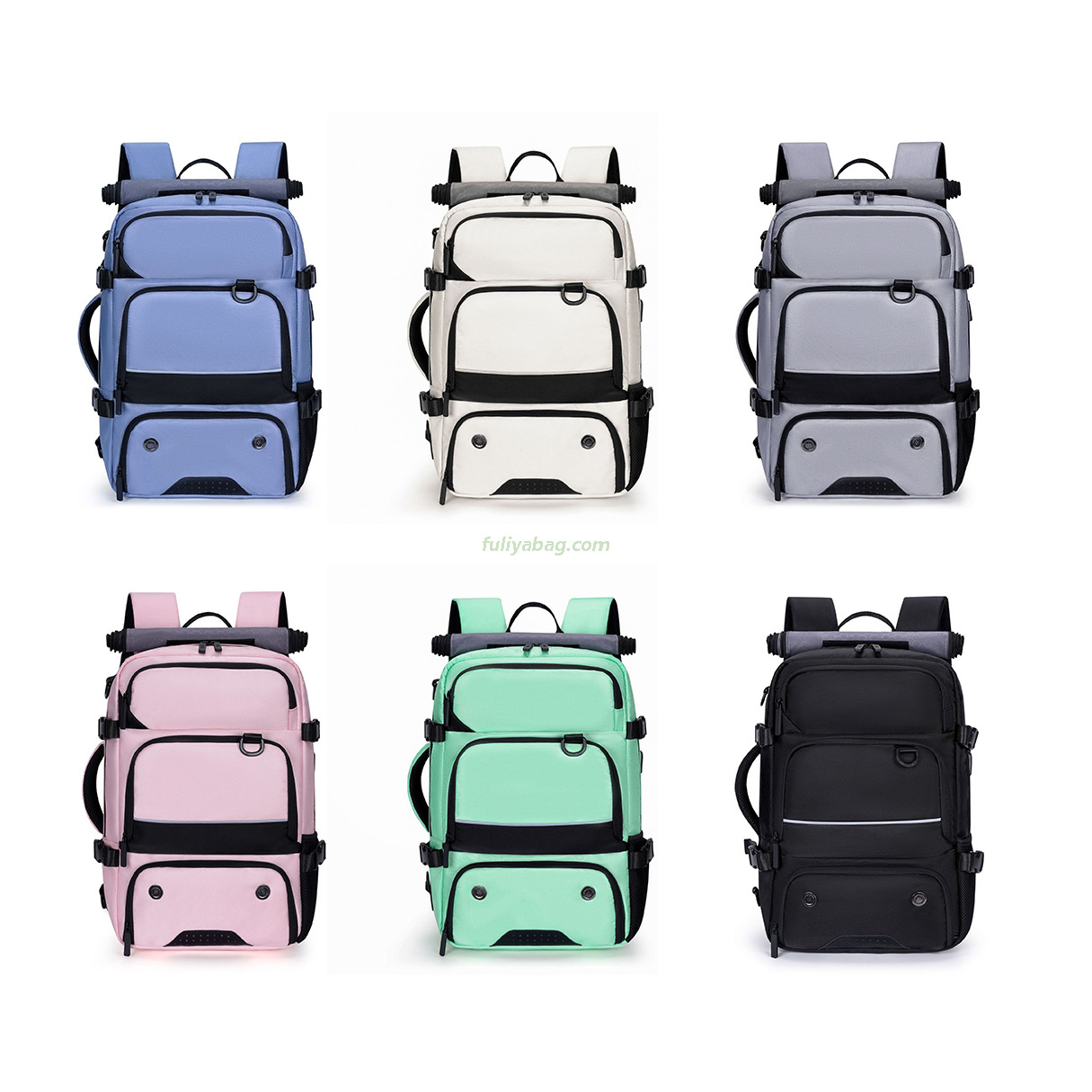 Customized Ultra Lightweight Waterproof Luggage Cross Body Bag Large Capacity Multi-Functional Travel Laptop Backpack