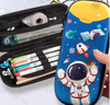 Custom Design Print School Stationery Pencil Box Bag Cartoon Anime Cute Pencil Case Zipper Bag for Boys Girls