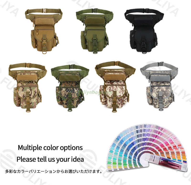 Multi Functional Canvas Motorcycle Racing Hip Thigh Bag Outdoor Climbing Fanny Pack Tactical Fashion Waist Drop Leg Bag