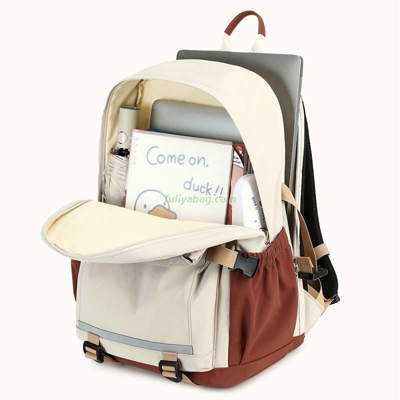 Custom Waterproof Large Capacity College Student Laptop Casual Daypack Stylish High School Backpack for Teen Boys Girls
