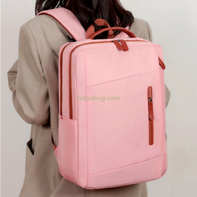 Custom Simple Multi Compartment Business Computer Student Backpack Large Capacity Leisure Laptop Travel Backpack