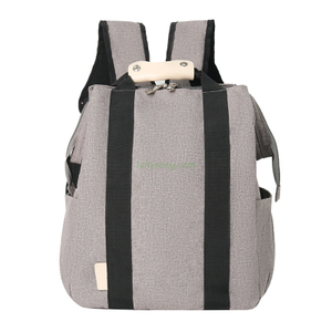 Multifunction Custom Luxury Insulated Layer Tote Nappy Mommy Bag Waterproof Travel Mummy Baby Diaper Bag Backpack