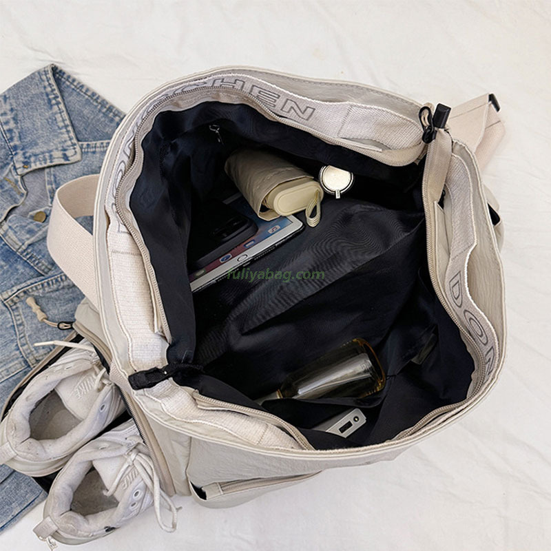 Waterproof Fabric Men Women Travel Sports Workouts Bags Shoe Wet Compartments Custom Logo Gym Duffle Fitness Bag