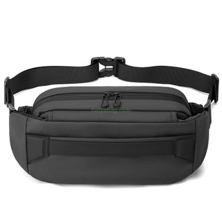 Custom Logo Color Simple Leisure Messenger Bag Waterproof Sport Fitness Travel Fanny Pack Crossbody Shoulder Waist Bags