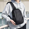 Custom Logo Stylish Waterproof Portable Men Chest Back Bag Outdoor Travel Crossbody Single Sling Pack Sports Chest Bag