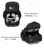 Custom Logo Black Waterproof Oxford Travel Business Computer Rucksack Airplane Office Laptop Backpack for Men Daily Use