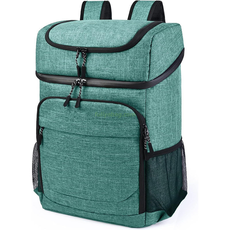 Wholesale Hiking Camping Beach Large Capacity Insulated Oxford Back Pack Custom Soft Cooler Bag Backpack for Beverages