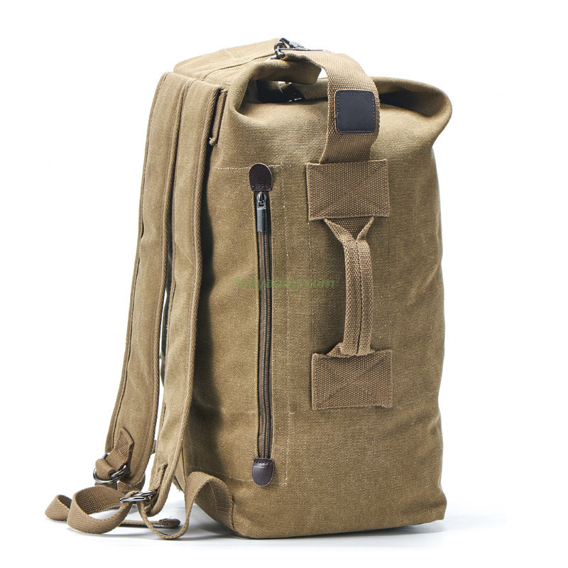 Canvas Lightweight Large Capacity Tactical Travel Hiking Backpack Bag For Camping Climbing Trekking Outdoors Sports
