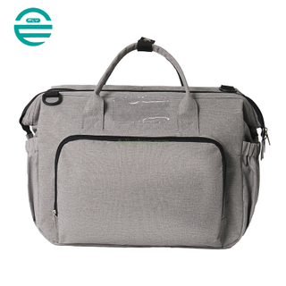 Luxury Big Capacity Foldable Diaper Bags Mummy Baby Bag Tote Travel 3 in 1 Portable Diaper Bag with Bassinet