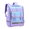 High End Girls Boys Kids Gradient Colors Waterproof Large Capacity Primary School Schoolbag Backpack for 1-6 Grades