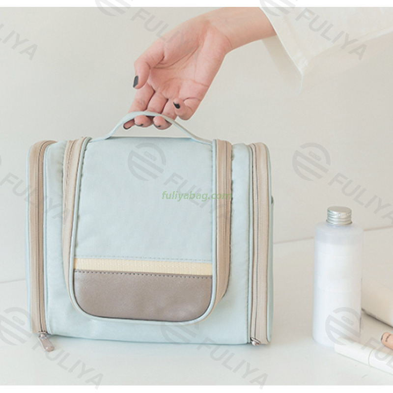 Custom Logo Luxury Toilet Wash Pouch Beauty Storage Bags Waterproof Travel Portable Makeup Cosmetic Bag