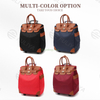 New Design Vintage Portable Roller Backpack Waterproof Large Capacity Travel Duffle Trolley Case Luggage Bag