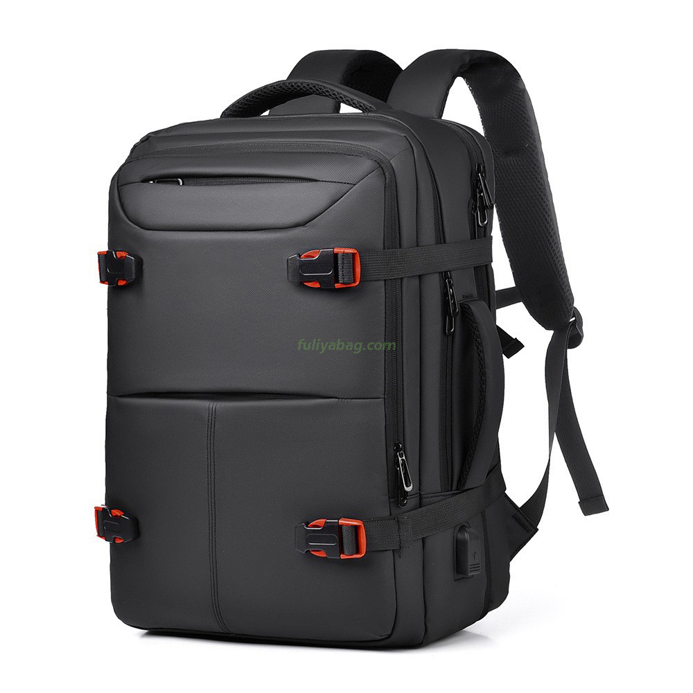 Men Women Expandable Business Waterproof Travel School Student Backpack Large Capacity Laptop Backpack With USB Charging