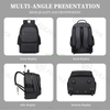 15.6 Inch Waterproof School Business Travel Suitcase Wheels Trolley Backpack Anti Theft Smart Mens Laptop Backpack