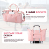 Waterproof Nylon Weekender Bag Carry On Tote Sport Gym Bags Travel Essentials Duffle Luggage Bag for Women Men