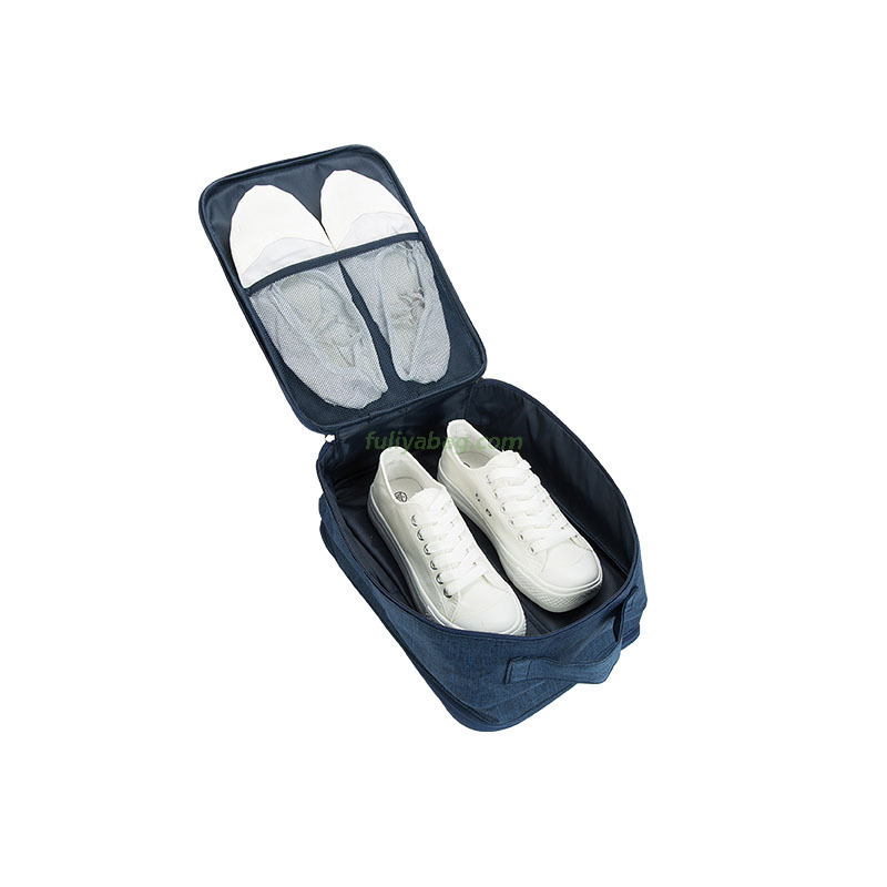 Factory Custom Logo Waterproof Polyester Sports Soccer Football Golf Shoe Carry Shoe Storage Box and Bag