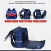 New Design British Style Children's Schoolbag Lightweight Water-Repellent Primary Nursery Students Kids School Bags