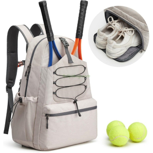 Customized Waterproof Duffel Shoulder Purse Padel Racket Backpack Pickleball Tennis Racket Bag With Shoe Compartment