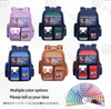 Custom Logo Printed Girl Waterproof Anime Stationery Large Capacity Children Student Backpack Kids School Bag