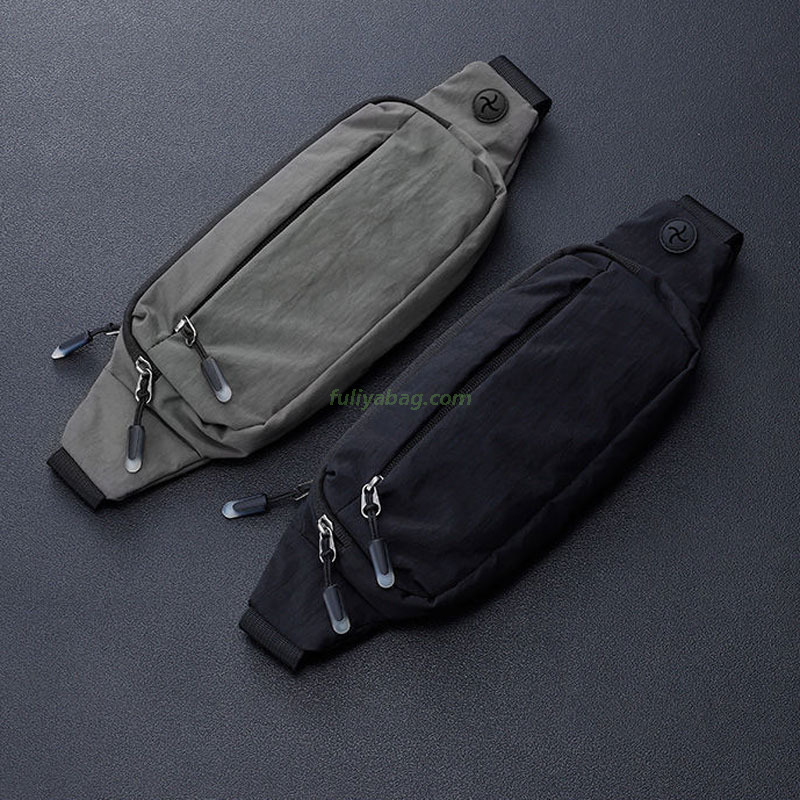 Custom Logo Men Women Lightweight Workout Security Camping Sports Chest Crossbody Bag Bicycle Running Belt Waist Bag