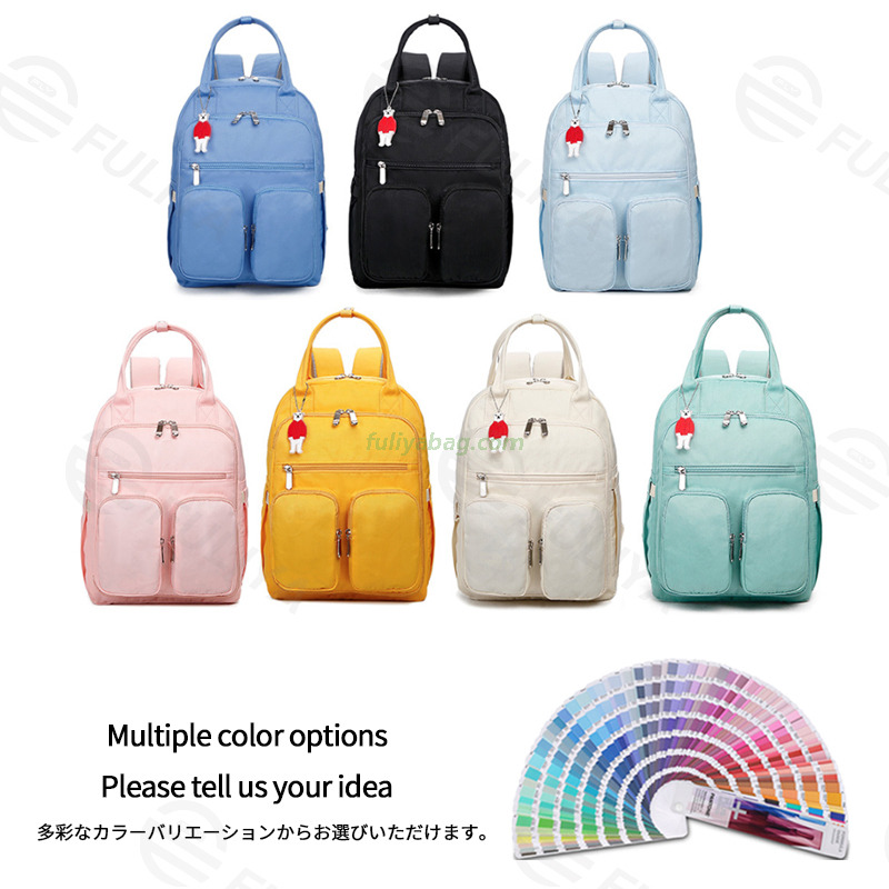 Wholesale Portable Travel Large Capacity Diaper Backpack Waterproof Oxford Cloth Lady Multifunction Outdoor Mommy Bag