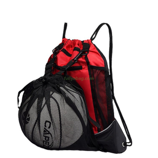 Multi-function Big Capacity Outdoor Travel Sport Training Bags Portable Soccer Ball Basketball Drawstring Backpack