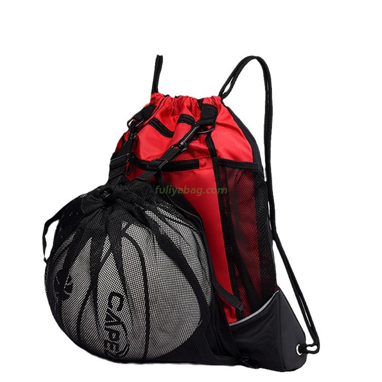 Multi-function Big Capacity Outdoor Travel Sport Training Bags Portable Soccer Ball Basketball Drawstring Backpack