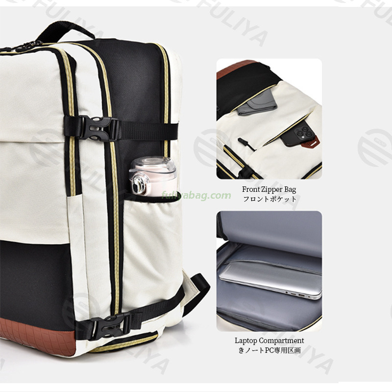 Custom Logo Large Capacity Flight Approved Weekender Bag College Business Laptop Back Pack Travel Backpack for Women Men