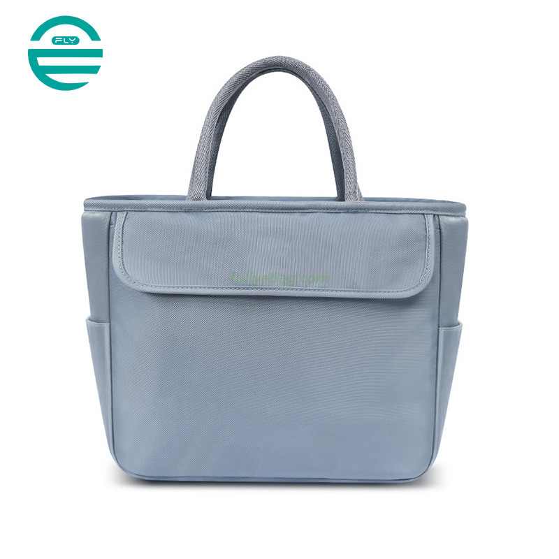 Recycled Waterproof Soft Lunch Tote Bag Custom Cooling Travel Large Capacity Insulated Cooler Bag Handbag for Picnic