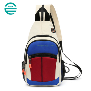 Multi Type Colorful Chest Bags Fashion Casual Anti Theft Messenger Crossbody Bag Sling Backpack For Boys And Girls