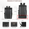 Custom Waterproof Multi-layer Black Packsack Surfing Backpack Hiking Laptop Bagpack Backwoods Sports Travel Backpacks