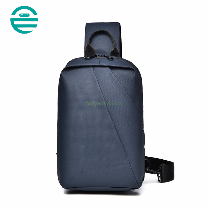 Custom Waterproof Sling Bags Simple Outdoor Crossbody Shoulder Men's Messenger Chest Sling Bag for Men Bag Pack