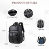 Travel Water Resistant College School Computer Bag Business15.6 Inch Notebook Slim Sturdy Laptops Backpack for Men Women