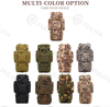 Custom Logo Oem Nylon Large Capacity Outdoor Hiking Sports Camouflage Black Trekking Camping Tactical Backpack