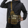 Nylon Tactical Range Chest Bag Single Shoulder Molle Pouch Men Sports Tactical Sling Pouches Messenger Crossbody Bags