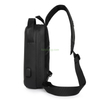 Waterproof Men Sling Bag Luxury Anti-theft Crossbody Shoulder Bag Password Lock Chest Bag for Daily use