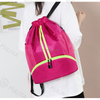 Custom Polyester Dry-wet Separation Beam Mouth Drawstring Swimming Basketball Sport Bag Fitness Gym Drawstring Bags