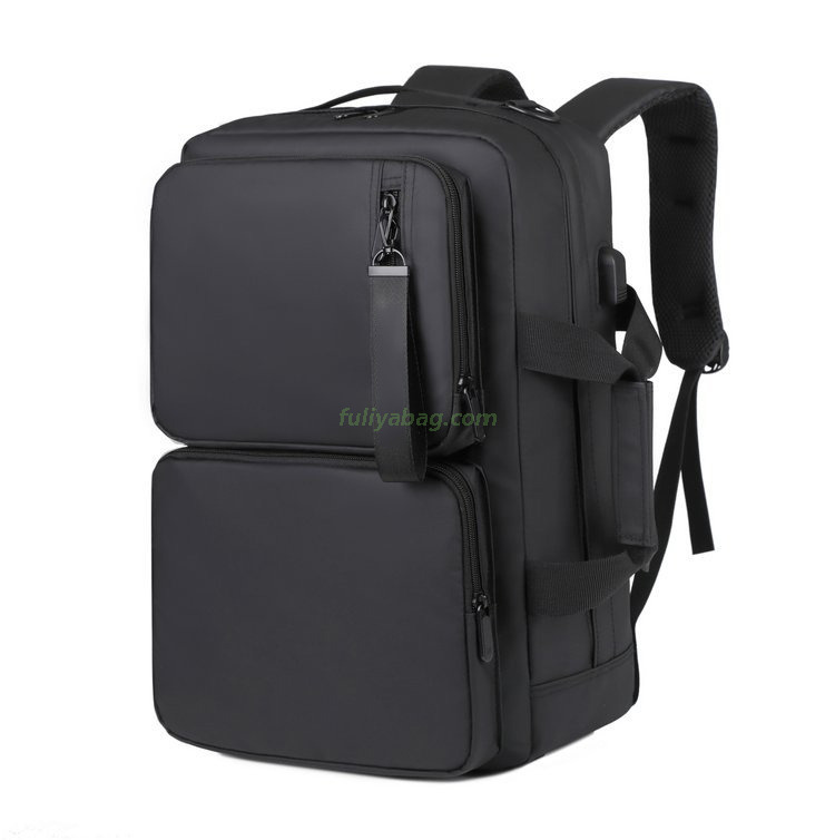 Custom Logo Casual Shoulder Backpack Large Capacity Schoolbag Multi Functional Business Travel Laptop Backpack Bag